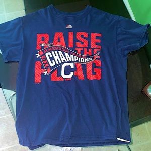 discontinued / authentic collection / Cleveland Indians 2016 champions t-shirt